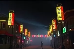 《海雾来信》横版封面，海雾里隐约的灯塔与信封